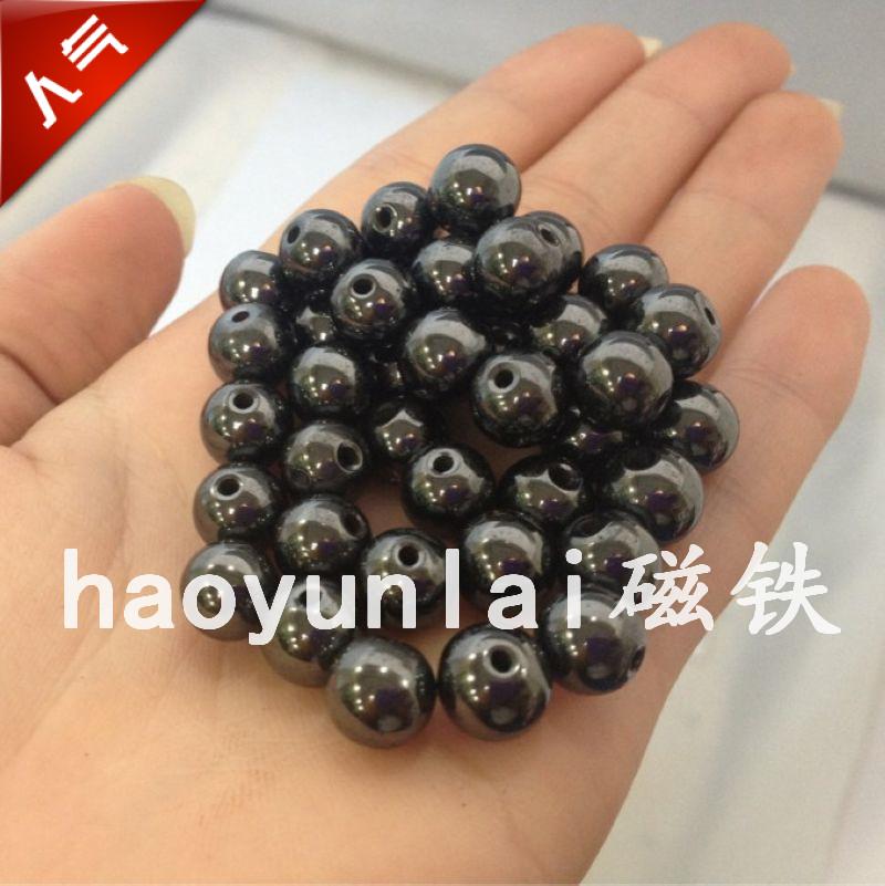 批發磁療保健手鏈散珠 項鏈磁珠 黑色抛光圓珠 黑膽石打孔磁鐵在類目 3C數碼配件, 電子元器件市場, 電子元件, 磁性元器件中 - 來自Buy2taobao.com提供專業的淘寶代購服務