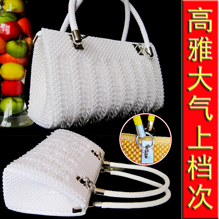 串珠包包手工包女包新款 珠子包包手工包手提串珠包成品|msdalam kategori Beg kulit/wanita/beg lelaki, beg Ms. - dari Buy2taobao.com untuk memberikan perkhidmatan ejen Taobao profesional membeli