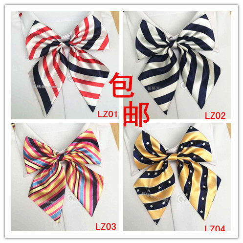职业领花领结空姐服务员银行酒店前台女 商务服装配饰工作服专用|msdalam kategori Aksesori/Belt kulit/Hat/Muffler, aksesori kolar, Tie - dari Buy2taobao.com untuk memberikan perkhidmatan ejen Taobao profesional membeli