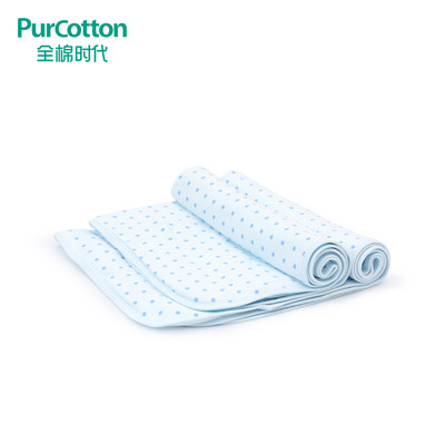 全棉时代 超柔纯棉婴儿隔尿垫 宝宝尿垫床垫 防水可洗2条装