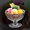 创意冰激凌杯玻璃杯个性，雪糕甜品碗果汁杯，奶昔沙冰杯冰淇淋冷饮杯