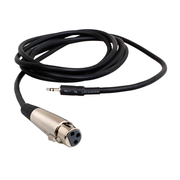 ISK C-4 立体声录音线 2.5米高屏蔽音频线话筒线K歌 接电脑话筒线