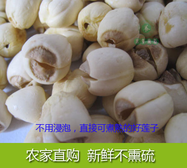 新品新鲜优质莲子 贡莲 建宁白莲子无芯香糯好吃 一煮就烂 500克|msdalam kategori beras/Utara-Selatan barangan kering/perasa, Utara-Selatan barangan kering/daging Kering, kering/Native, Lotus - dari Buy2taobao.com untuk memberikan perkhidmatan ejen Taobao profesional membeli