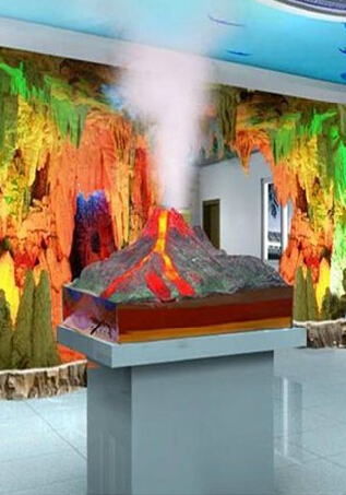 火山爆发模型 板块碰撞和火山形成演示模型 火
