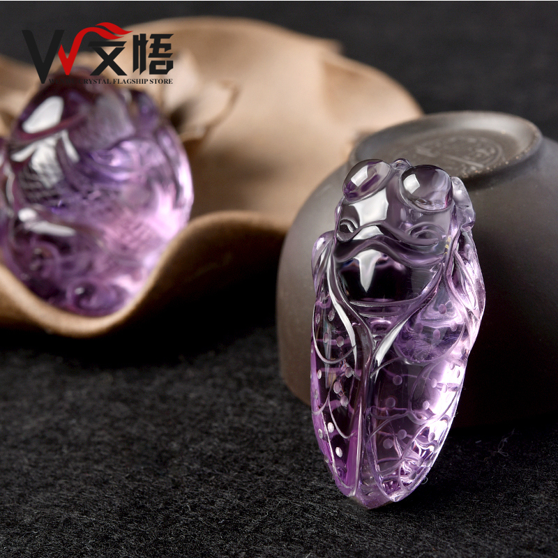Wen Wu amethyst Ruyi Peach-Shaped Mantou brave troops Pendant Necklace sweater chain Jewelry for men and womenin the Accessories/Fashion Jewelry, Pendant/Pendant category - from Buy2taobao.com to provide professional Taobao agent buy service