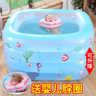 设备新生儿洗澡桶充气可折叠室内大型户外可爱游乐场游泳池家用
