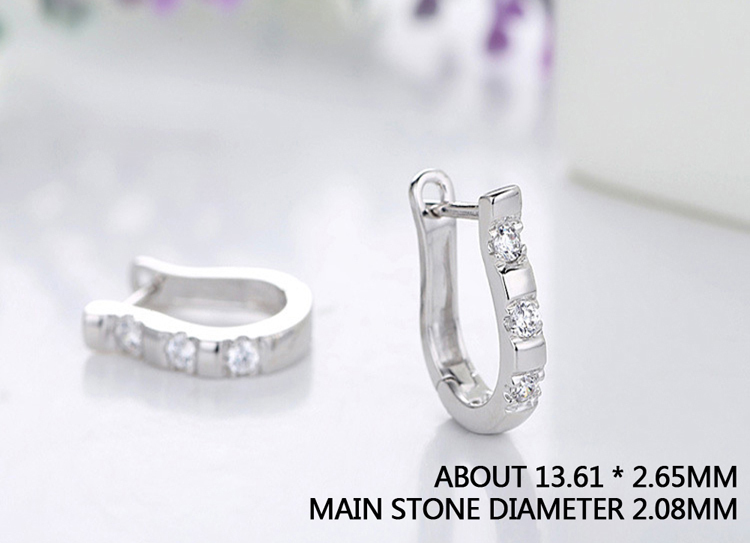 Fashion 1 Pair Chic Lady White Rhinestones Inlaid Harp Shape|msdalam kategori Aksesori rumah, barang kemas lain - dari Buy2taobao.com untuk memberikan perkhidmatan ejen Taobao profesional membeli