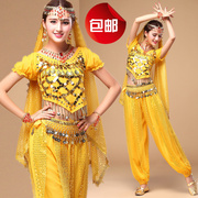 肚皮舞套装演出服印度舞蹈服装埃及新疆秋冬表演女成人