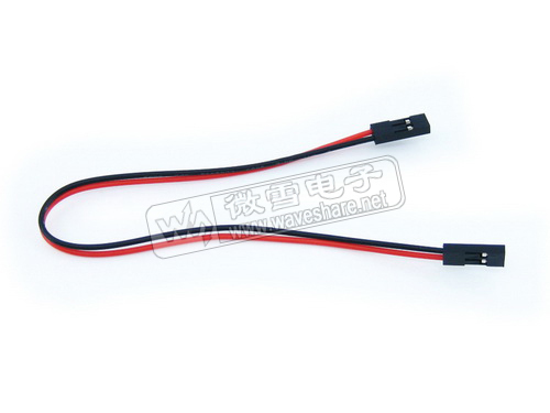 Waveshare DuPont line 2PIN 2.54 Spacing 200 millimeter 2P Red and Black 2 colorsin the 3C Digital Accessories, Electronic components market , Wire/Line class , Adapter cable category - from Buy2taobao.com to provide professional Taobao agent buy service