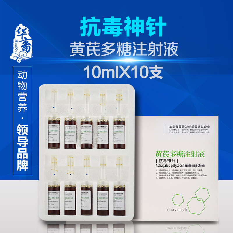 华畜兽药兽用阿莫西林 可溶性粉预混剂猪药 鸡