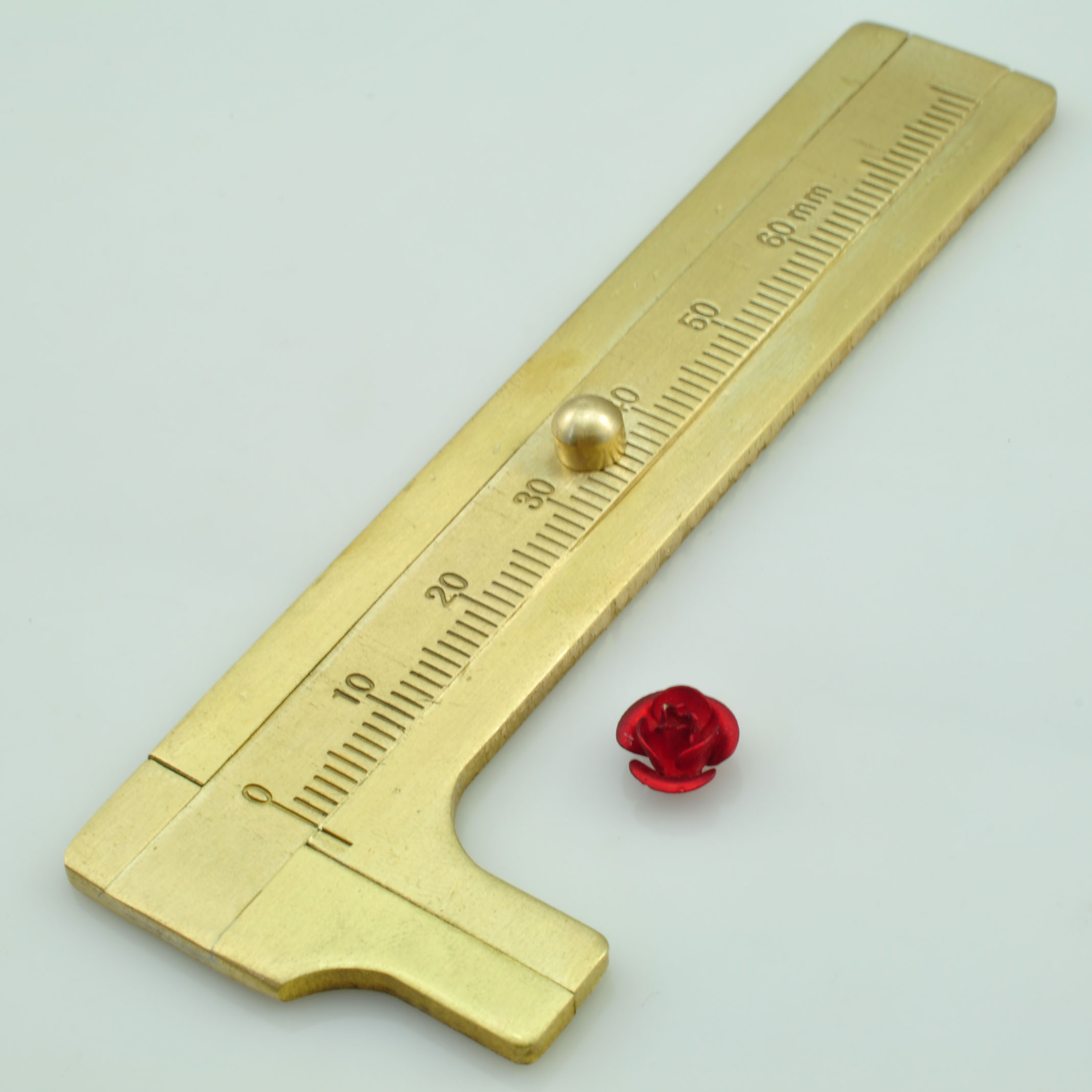 Calipers Copper single scale range 80mm Send Crochetin the Hardware/Tool , Hand Tools , Measuring Tools , Calipers category - from Buy2taobao.com to provide professional Taobao agent buy service