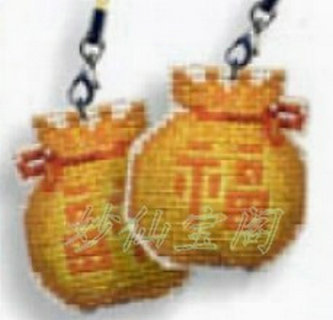 Cross stitch RS Fittings Double-sided embroidery phone chain Key chain:Huangfudaiin the Home Fabric , Stitch & Tools Accessories , Cross Stitch Kit category - from Buy2taobao.com to provide professional Taobao agent buy service