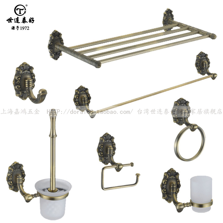 Even the Thai Pure copper Forging European style Towel rack Towel rack Shower Room bathroom hardware LU600 Bronzein the Decoration main material , Toiletries , Bathroom Hardware/Pendant , Towel bar/Towel hanging category - from Buy2taobao.com to provide professional Taobao agent buy service