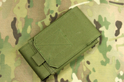 犀兕合甲 军绿色中型腰包 可做军迷手机包大屏机合适手持方便取拿