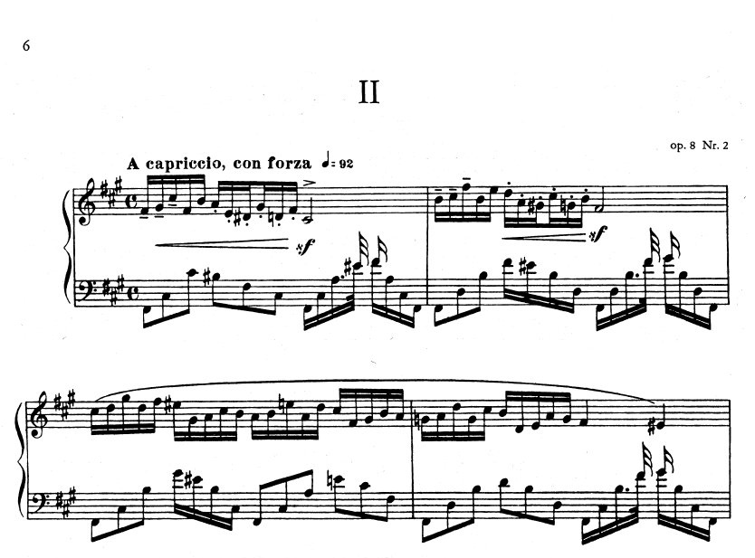 斯克里亚宾 Op.20 升f小调钢琴协奏曲 原版 双钢