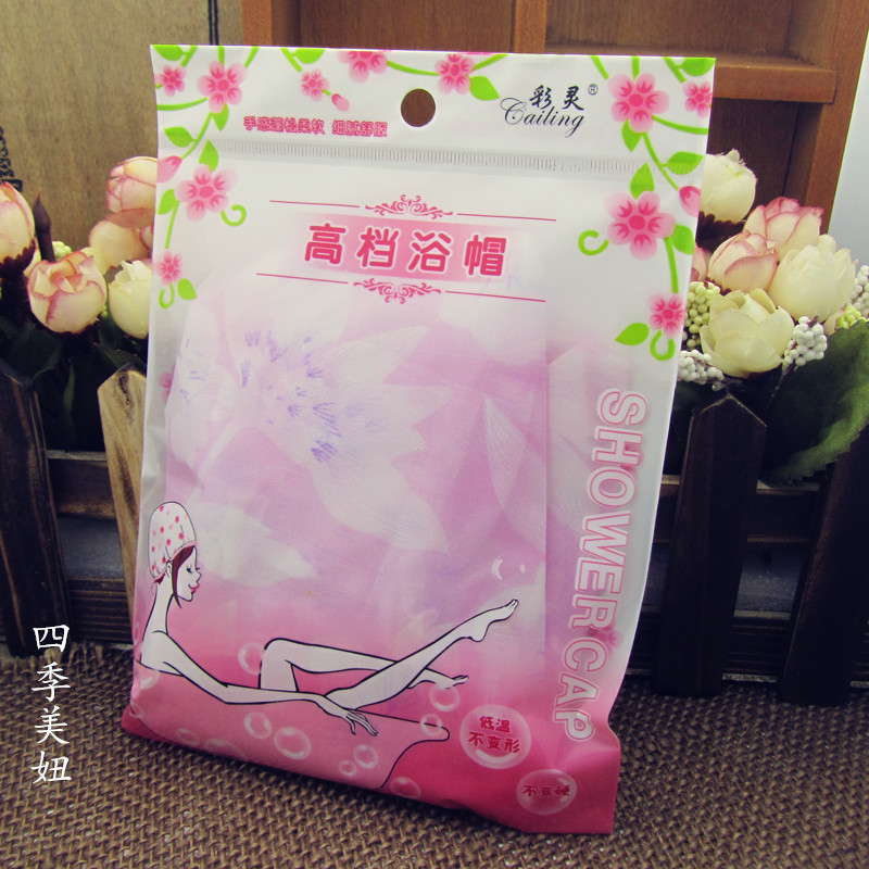防水浴帽 沐浴帽 印花浴帽 蕾丝花边浴帽环保浴帽|msdalam kategori keluarga/Alat Pembersihan peribadi, Peralatan pembersihan penjagaan diri, topi mandi - dari Buy2taobao.com untuk memberikan perkhidmatan ejen Taobao profesional membeli