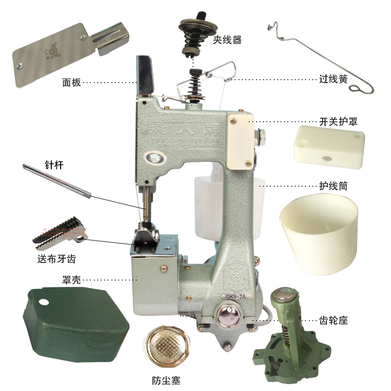 GK9线钉托线针板手轮电机面板夹线器过线簧开关护罩罩壳齿轮座在类目 生活电器, 其它生活家电, 保温碟/垫中 - 来自Buy2taobao.com提供专业的淘宝代购服务
