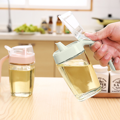 大号玻璃防漏油油罐油壶调料瓶厨房用品家用装酱油瓶子醋瓶小醋壶