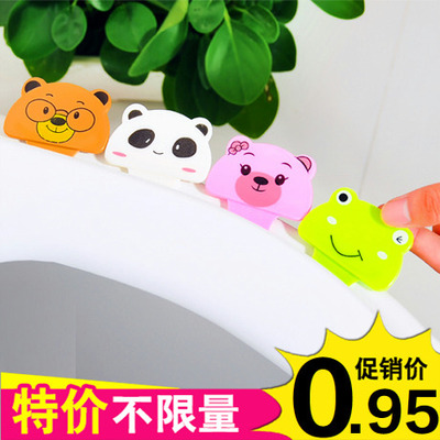 可爱卡通马桶提盖器 便捷式马桶翻盖器卫生揭盖器创意提盖把手