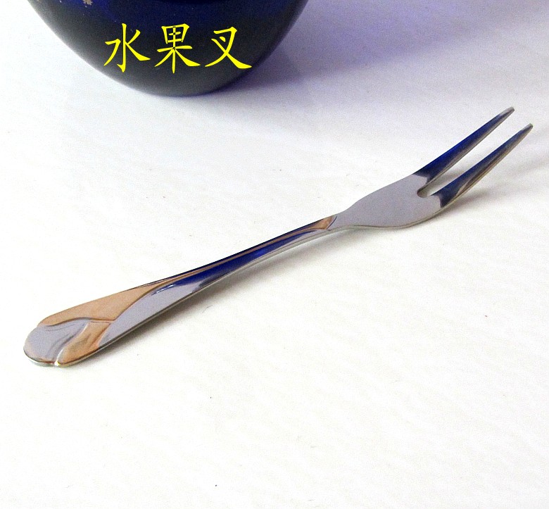 不锈钢西餐具刀叉勺儿童叉 水果叉牛排刀叉厨具礼品人气时尚创意在类目 餐饮具, 餐具, 西餐餐叉中 - 来自Buy2taobao.com提供专业的淘宝代购服务