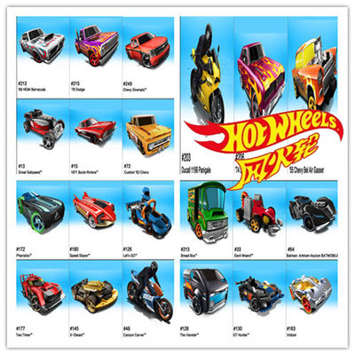 WORKSHOP系列美泰风火轮小跑车合金Hotwheels火辣小跑车C4982