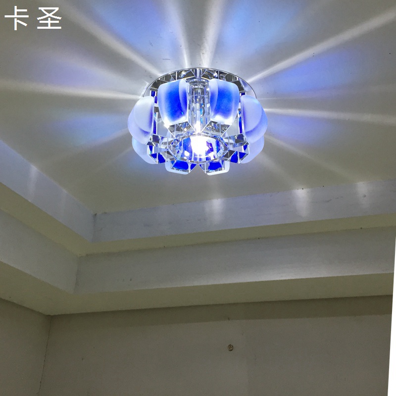 卡圣新款创意led天花灯吊顶过道玄关走廊飘窗全套水晶牛眼孔灯789|msdalam kategori keluarga memasang ibu, Lampu & Lighting Fixtures, downlights - dari Buy2taobao.com untuk memberikan perkhidmatan ejen Taobao profesional membeli