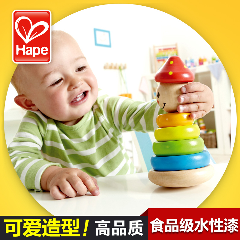 德国Hape儿童叠叠乐 层层叠 套塔积木 新小丑堆塔 宝宝玩具1-2岁在类目 玩具/童车/益智/积木/模型, 串珠/拼图/配对/拆装/敲打玩具, 叠叠圈/叠套玩具中 - 来自Buy2taobao.com提供专业的淘宝代购服务