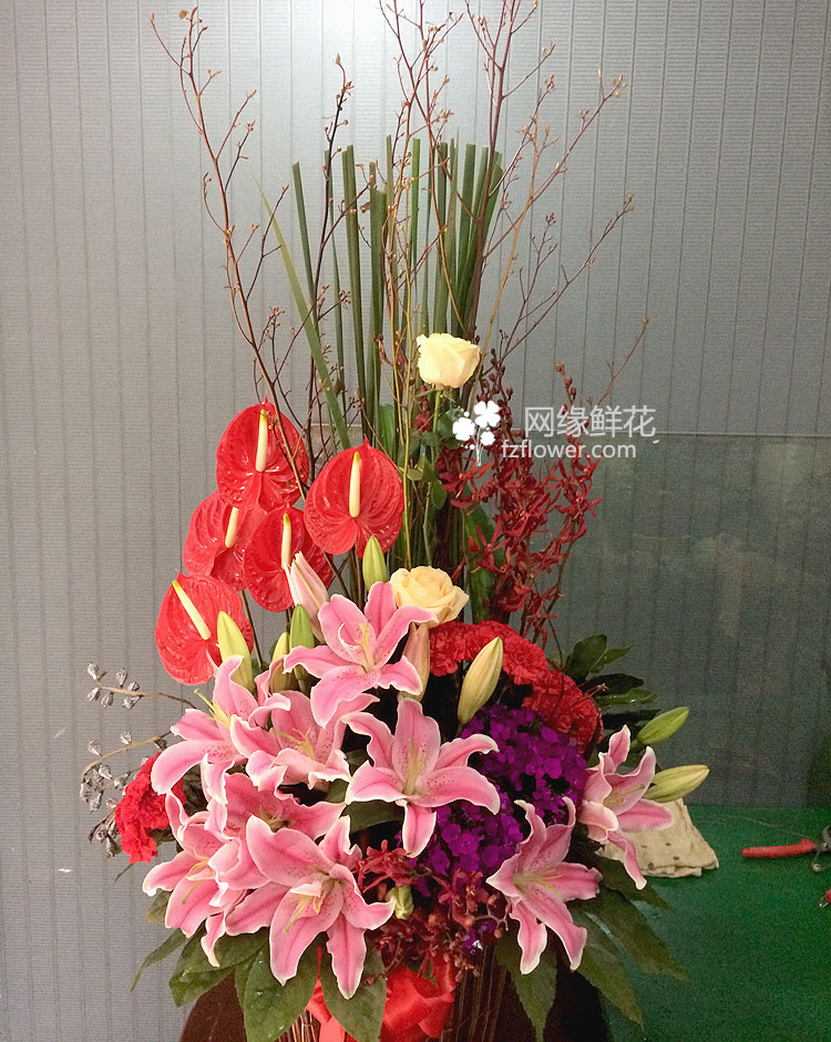 福州花店鲜花速递生日祝福父亲节母亲节百合玫瑰花篮同城配送|ruв категории доставка цветов/цветок моделирования/растения садоводства, доставка цветов (город) - от Buy2taobao.com для оказания профессиональной услуги покупки агента Taobao