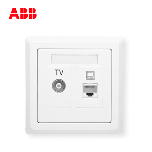 瑞士ABB 開關插座 德逸二位電視電腦插座AE325在類目 電子/電工, 插座, 電腦+電視插座中 - 來自Buy2taobao.com提供專業的淘寶代購服務