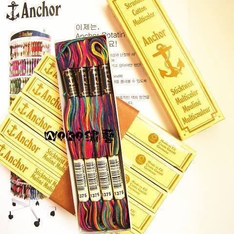 原装德国ANC(安卡)棉线- 彩虹线-【1375爱的誓言专用绣线】在类目 居家布艺, 十字绣及工具配件, 绣线中 - 来自Buy2taobao.com提供专业的淘宝代购服务