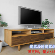 实木日式北欧简约现代田园环保白橡木电视柜 影视柜客厅家具