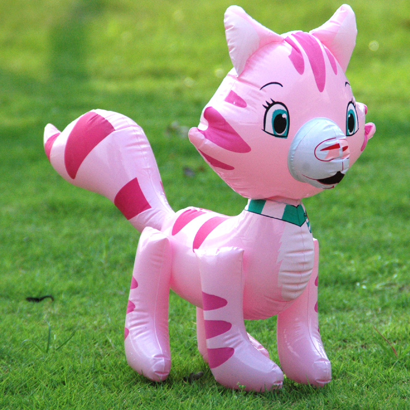 Large inflation lovely strawberry inflation kitten Toys Inflatable Toys Kitten animal children Toysin the Toy/Childs/Puzzle/Building block/Model , Electronic/Light/Aerated/Tricky Toy , Plastic inflatable toys (Do not put other materials) category - from Buy2taobao.com to provide professional Taobao agent buy service