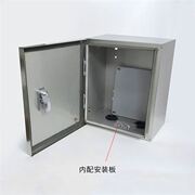 不锈钢基业箱配电箱防水挂墙安防工程布线设备电源箱500*400*2002