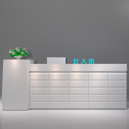 Giant square European style Corner Cashier Reception counter Bar counter couture white Paint counter A5in the Business/Office Furniture , Supermarket Furniture , Cashier category - from Buy2taobao.com to provide professional Taobao agent buy service