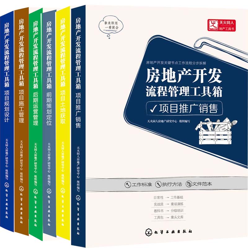 包邮 房地产开发流程管理工具箱.项目推广销售