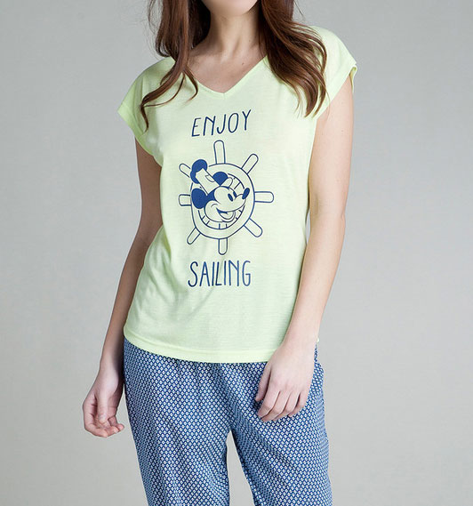 (Never give up)Spain Rudder Thin section Female models Short sleeved Home Furnishings pajamas T-shirtin the Lingerie/Men's underwear/Tracksuit , Pajama tops category - from Buy2taobao.com to provide professional Taobao agent buy service