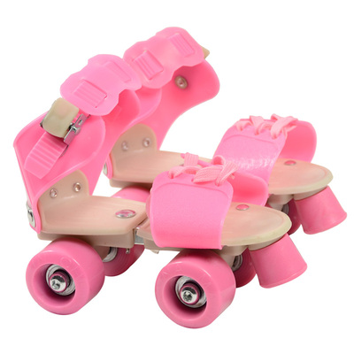 【拍下28元】儿童溜冰鞋双排轮四轮旱冰鞋轮滑鞋溜冰鞋特价双排轮