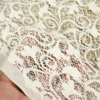 高档白色纯棉镂空刺绣蕾丝布料 连衣裙上衣服装面料