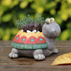 创意zakka动物可爱乌龟多肉花盆儿童房阳台花园装饰搭配道具礼物
