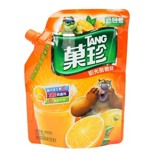 【天猫超市】亿滋卡夫 果珍果汁冲饮 菓珍400g壶嘴装甜橙口味 已售