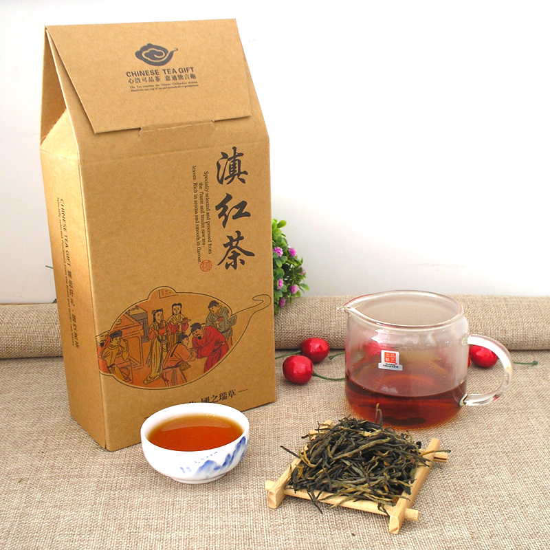 Yunnan Fengqing Dianhong Pine needle tea Strong fragrance 2018 In spring newly picked and processed tea leaves 250 gramin the Tea , Black tea (New) , Dianhong category - from Buy2taobao.com to provide professional Taobao agent buy service