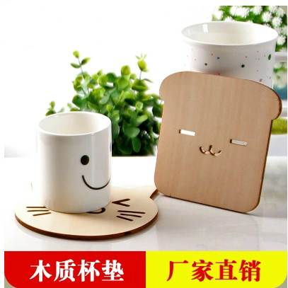 lovely Small animals woodiness originality Coaster Bowls mat Insulation pad Anti scald table Doily Home Furnishing Kitchenin the Tableware , Cup/Cups/Kettle , Coaster category - from Buy2taobao.com to provide professional Taobao agent buy service