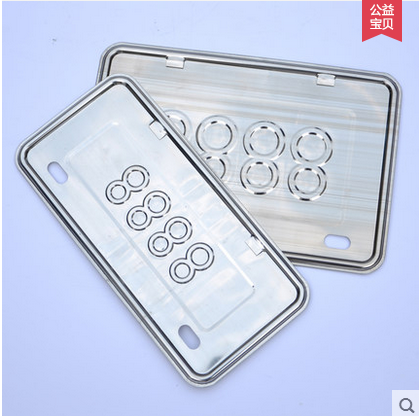 Motorcycle modification parts License Plate Frame License plate frame solid Stainless steel License plate coverin the Electric cars/Fitting/Transportation , Electric vehicles and equipment area , Electric personalized license plate category - from Buy2taobao.com to provide professional Taobao agent buy service