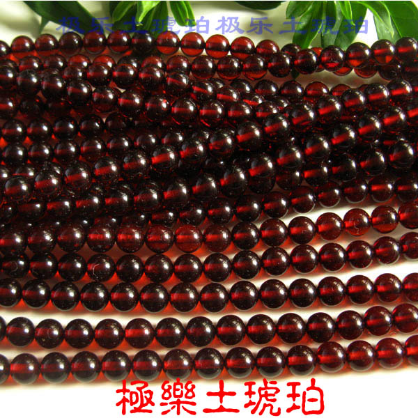 【极乐土琥珀】5109天然血珀圆珠散珠2.8~5.8 琥珀整料原石打磨在类目 珠宝/钻石/翡翠/黄金, 天然琥珀(新), 其他中 - 来自Buy2taobao.com提供专业的淘宝代购服务