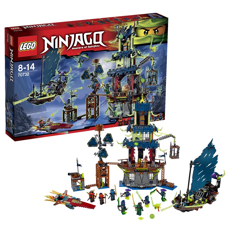 乐高幻影忍者70732大战幽灵城LEGO Ninjago 积木玩具益智