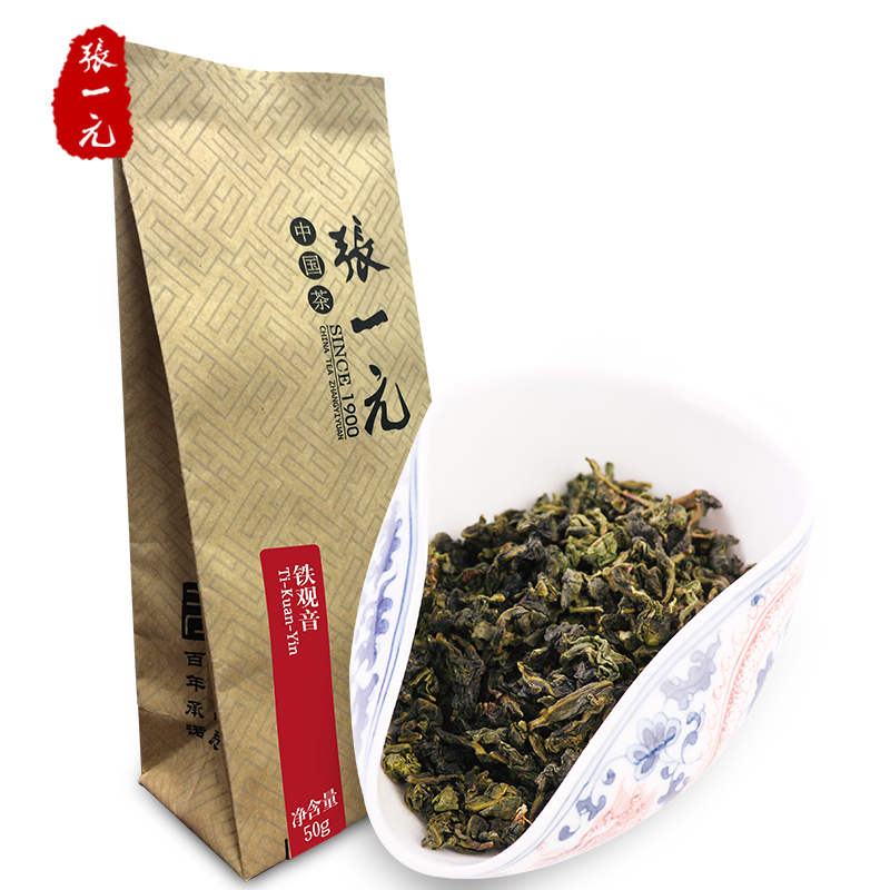 张一元茶叶 乌龙茶 浓香型茶叶 铁观音茶叶 50元/50g在类目 茶, 乌龙茶(新), 铁观音中 - 来自Buy2taobao.com提供专业的淘宝代购服务