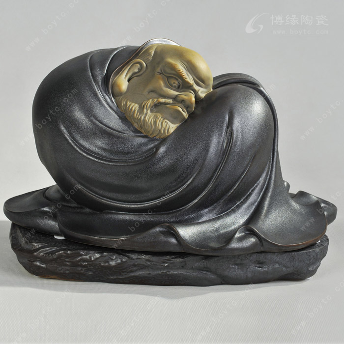 深思苦索 德化陶瓷小號達摩人物雕塑 家居辦公商務禮品工藝品擺件在類目 家居飾品, 擺件中 - 來自Buy2taobao.com提供專業的淘寶代購服務