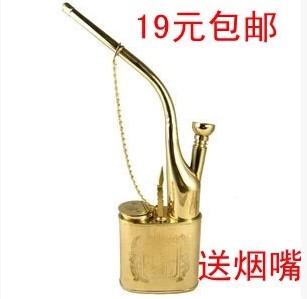 纯铜 精品两用型过滤水烟壶/水烟斗/水烟袋/老寿星款男士礼品包邮在类目 ZIPPO/瑞士军刀/眼镜, 烟具, 烟斗中 - 来自Buy2taobao.com提供专业的淘宝代购服务
