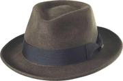 scala帽子男士英伦礼帽毛呢，爵士帽绅士，帽遮阳408619