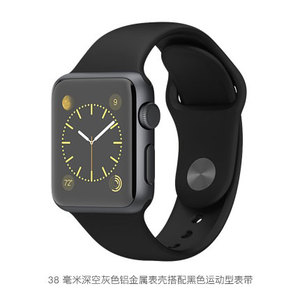 花呗分期Apple Watch Sport 42mm深空灰色铝